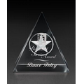 Pyramid Star Crystal Award